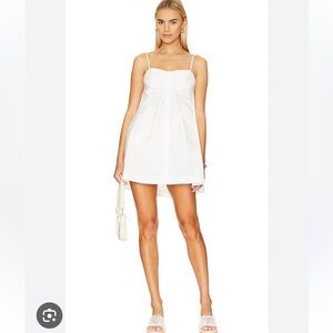 Jonathan Simkhai White Mini Dress